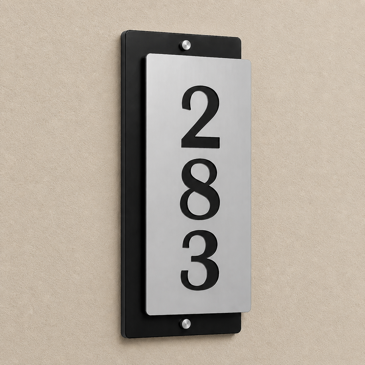 UrbanTag Vertical Name Plate