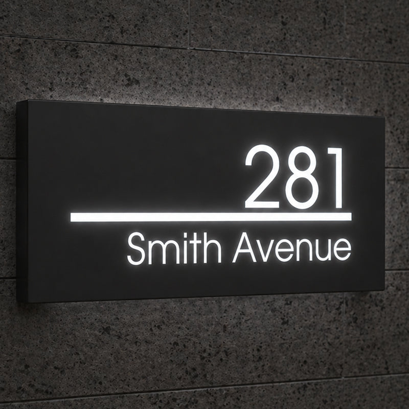 Decent LED Name Plate For Home