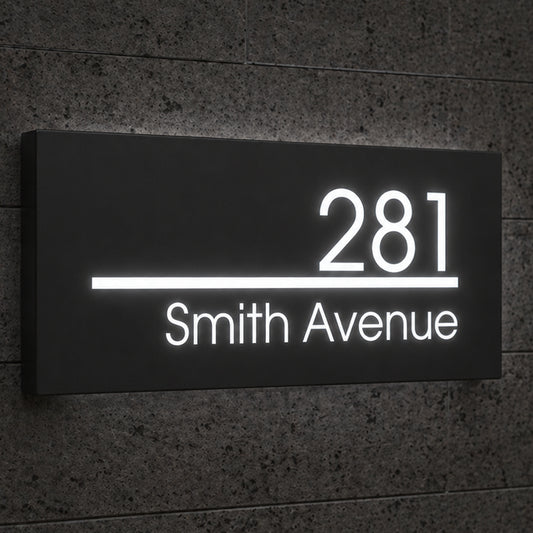 Decent LED Name Plate For Home