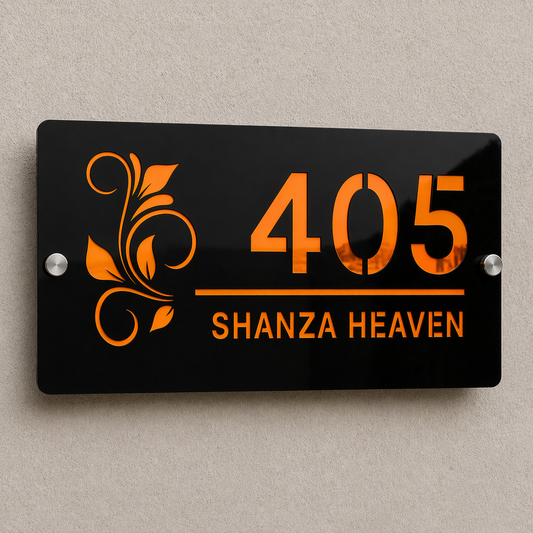 Luxury House Name Plate
