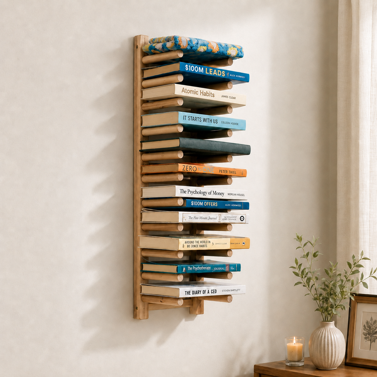 The Folio – Premium Wall Bookshelf