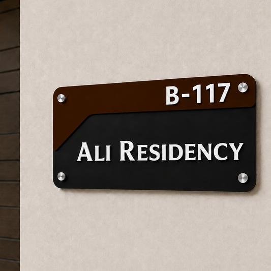 The Verona House Name Sign Pakistan